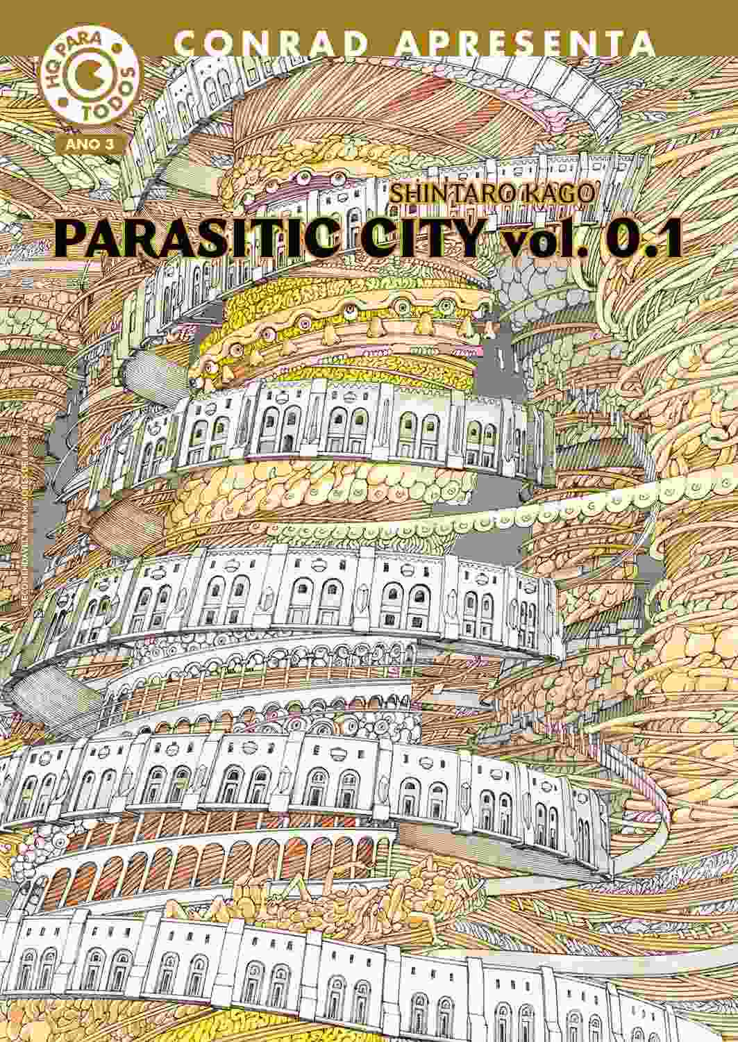 Parasitic City 0.1: Mangá Ero-Guro Brasileiro de Shintaro Kago