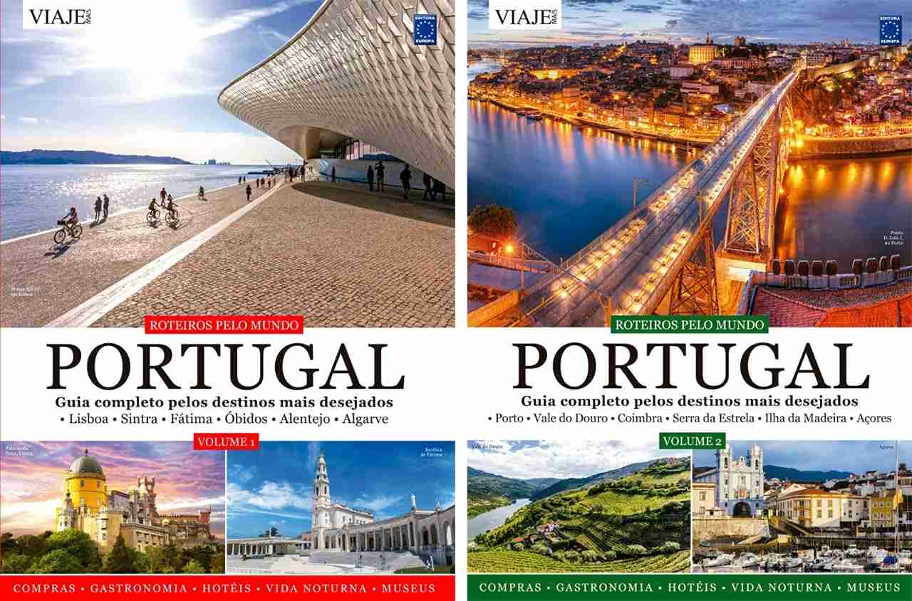Roteiros pelo Mundo: Portugal Completo - Volumes 1 e 2 | Guia Essencial