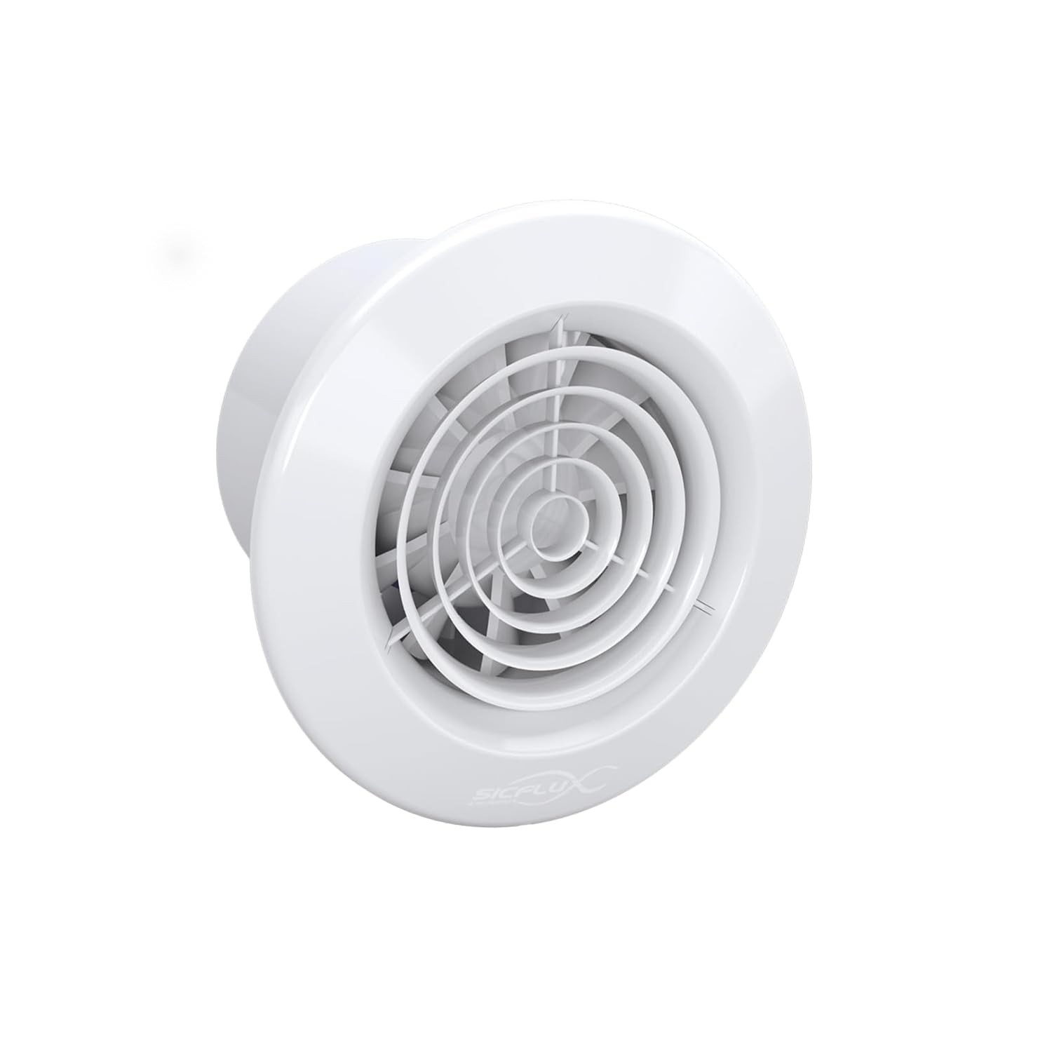 Renovador de Ar Exaustor Ultra Silencioso Sonora 10 - Sicflux 100mm | Combate Umidade, Mofo e Mau Cheiro