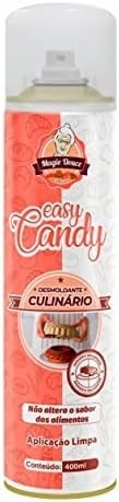 Desmoldante Culinário Easy Candy 400ml Spray Antiaderente – 100% Vegetal, Sem Glúten, Vegano - Magie Douce