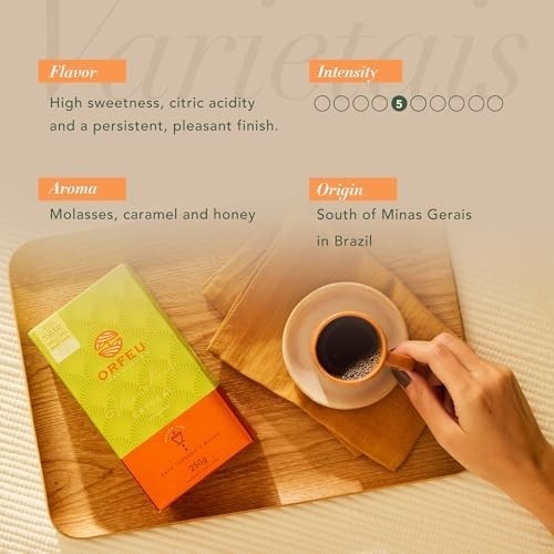 Café Catucaí Orfeu Torrado e Moído 100% Arabica, 250g