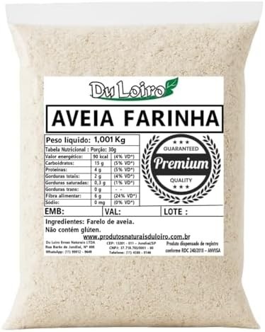 Farinha de Aveia - Saborreal (1,001kg)