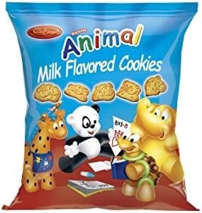 Santa Edwiges Biscoito Animal Leite 100G.