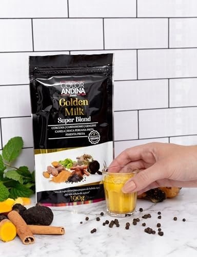 golden milk color andina 100g super blend