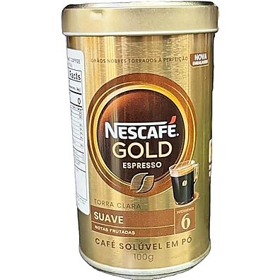 Nescafé Gold Espresso Suave: Café Solúvel 100g