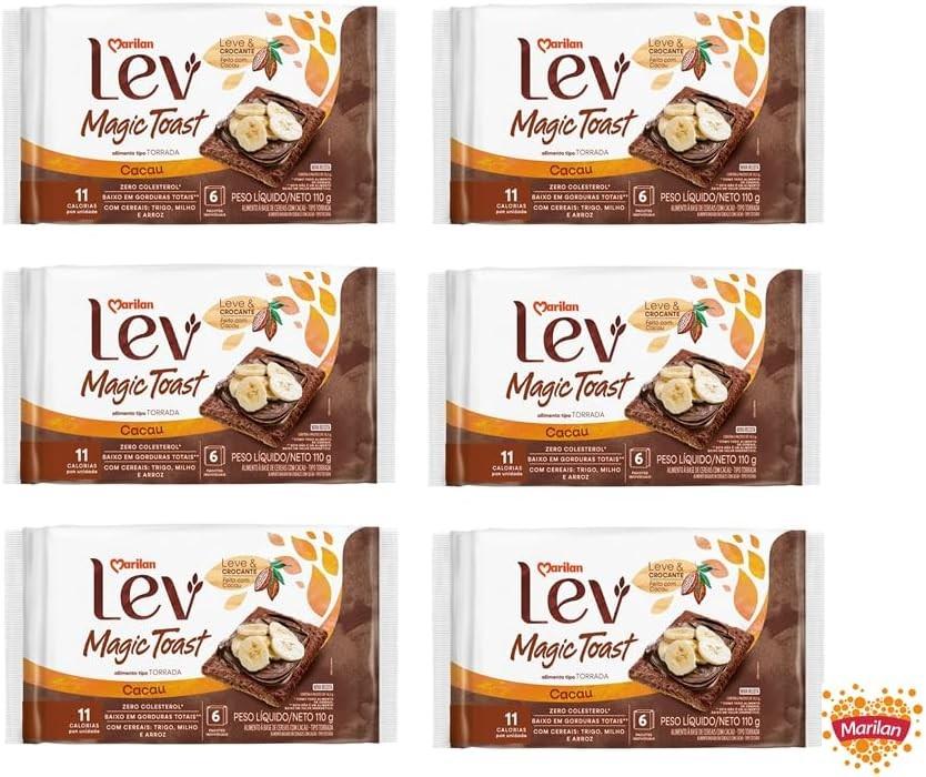 TORRADA LEV MAGIC TOAST 110g CACAU