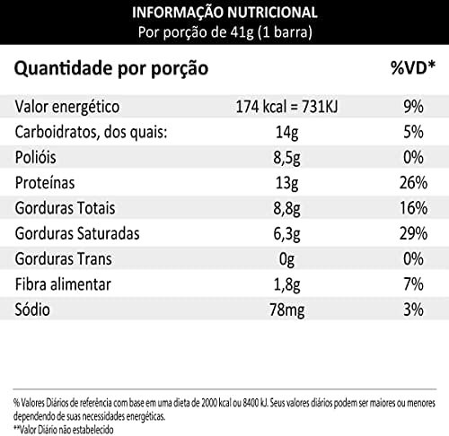 Max Titanium Power Protein Bar Caixa Com 12 Unidades (492G) Chocolate C/Coco