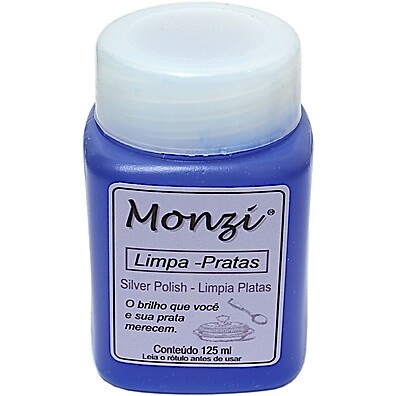 Limpa Prata Monzi: Brilho Impecável em 125ml 💎