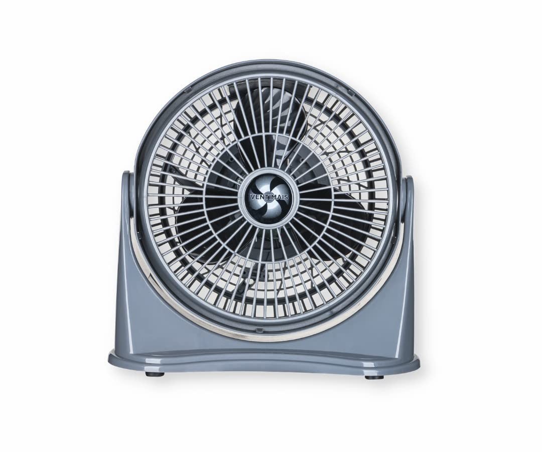 Circulador de Ar 25cm Cinza Prata 127V Ventimais - Refresque seu Ambiente com Estilo
