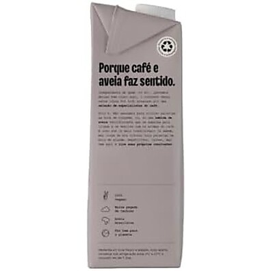 Leite de Aveia Barista Nude Pack 1L - Caixa 12x