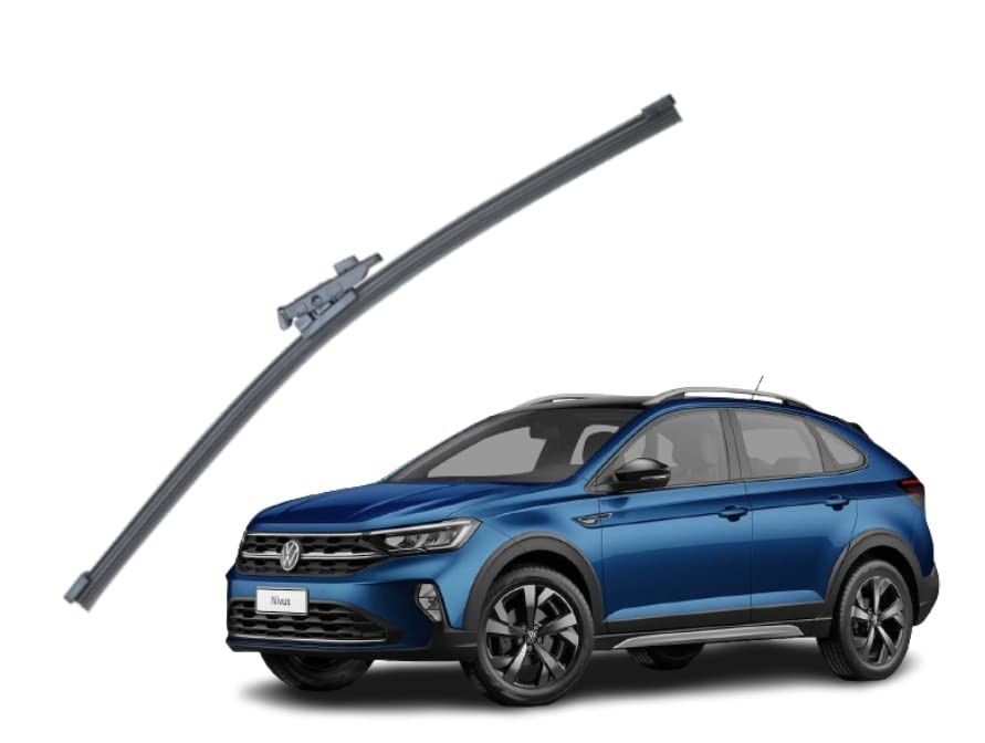 Palheta Traseira Slim 13" para VW Nivus 2021/ - Limpeza Impecável e Visibilidade Clara