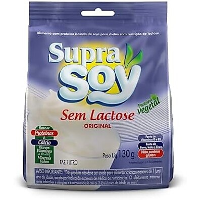 Suprasoy Original: Nutrição Sem Lactose 130g