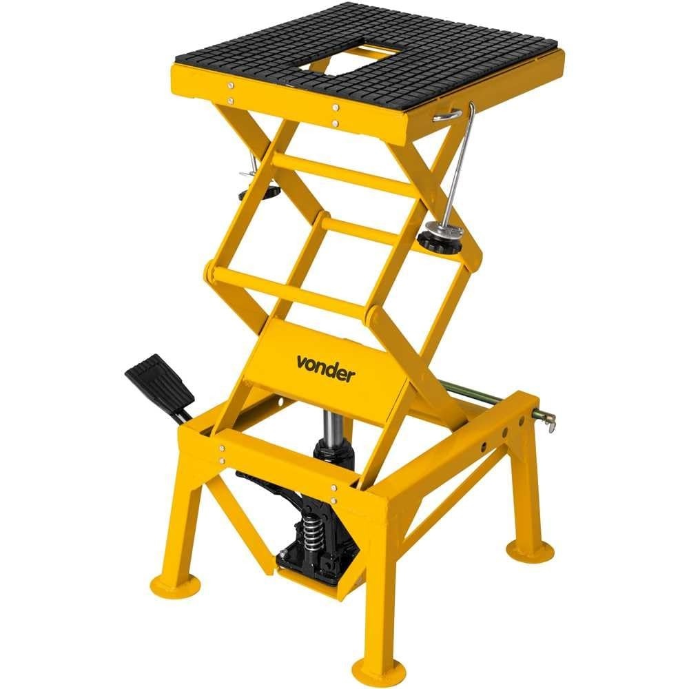 Elevador Hidráulico Vonder para Motos - Suporta até 130kg com Segurança e Praticidade
