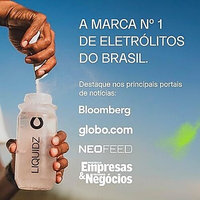 LIQUIDZ Melancia Romã: Hidratação Sem Açúcar (14 Sachês)