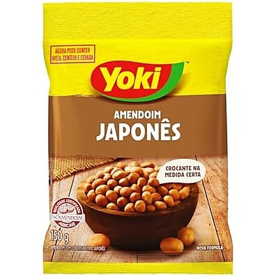 Yoki Amendoim Japonês Crocante 150g: Sabor Irresistível!