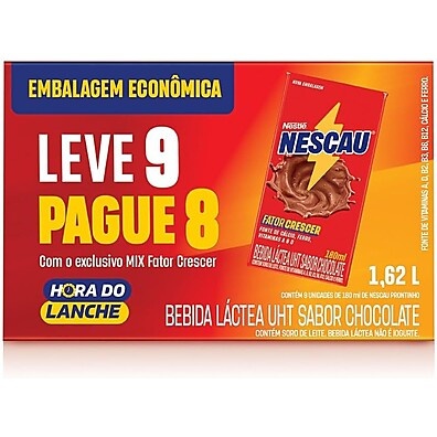 Nescau Prontinho 180ml: Leve 9, Pague 8!