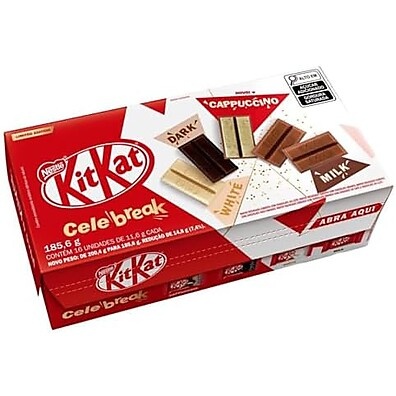 KitKat Celebreak: 16 Barras Deliciosas (185,6g)