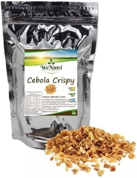 Cebola Crispy Onions Frita Crocante 1kg Wenutri