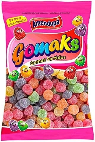 Bala de Goma Gomaks 1kg - Amendupã