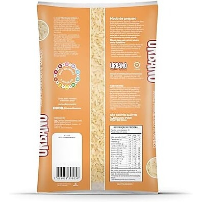 Arroz Urbano Parboilizado Vitaminado 1kg: Nutrição e Sabor