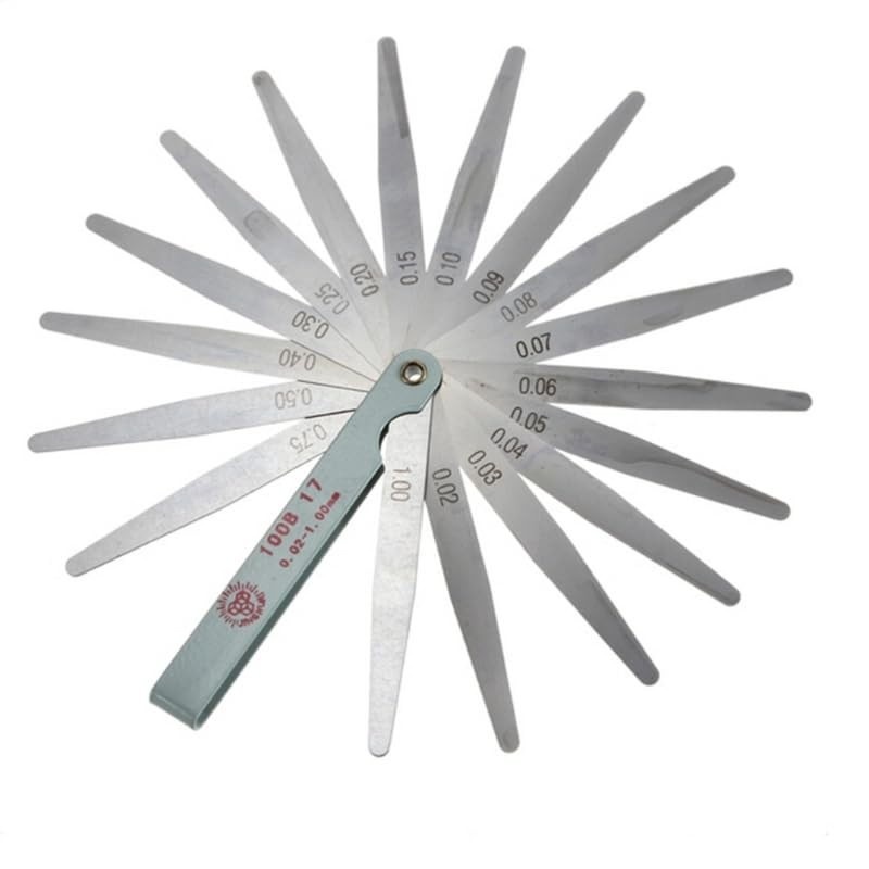 Calibrador de Folga de Precisão 0,02-1mm: Ferramenta Essencial para Mecânicos