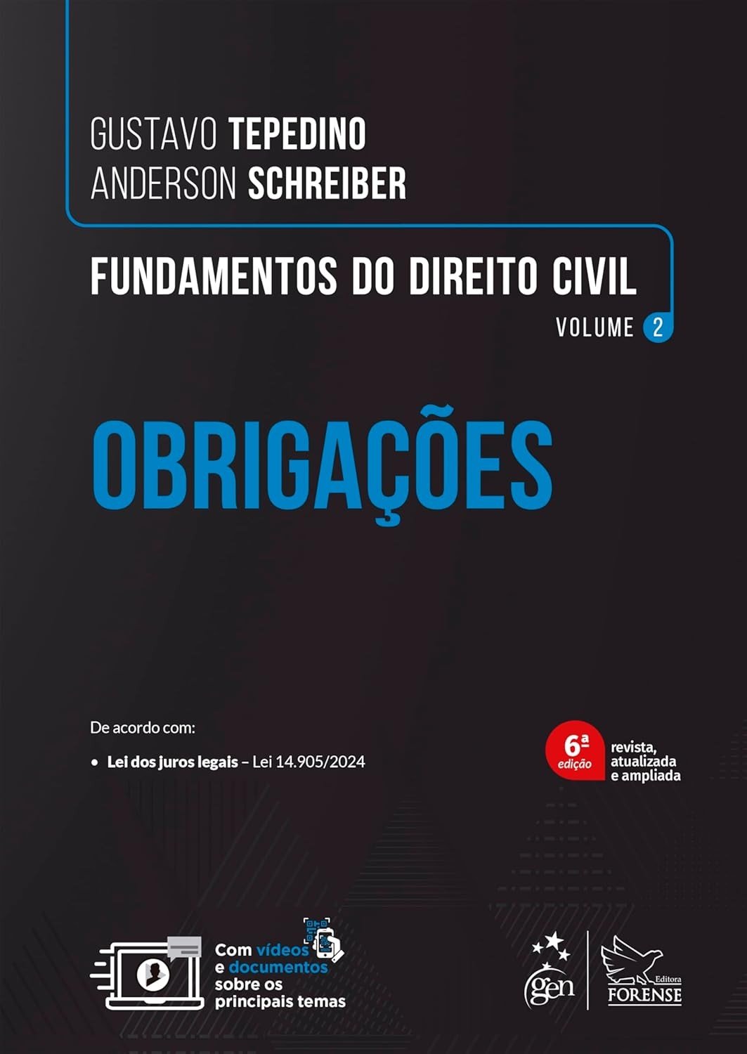 Fundamentos do Direito Civil: Obrigações Vol. 2 - 6ª Edição 2025 | Essencial para Advogados e Estudantes