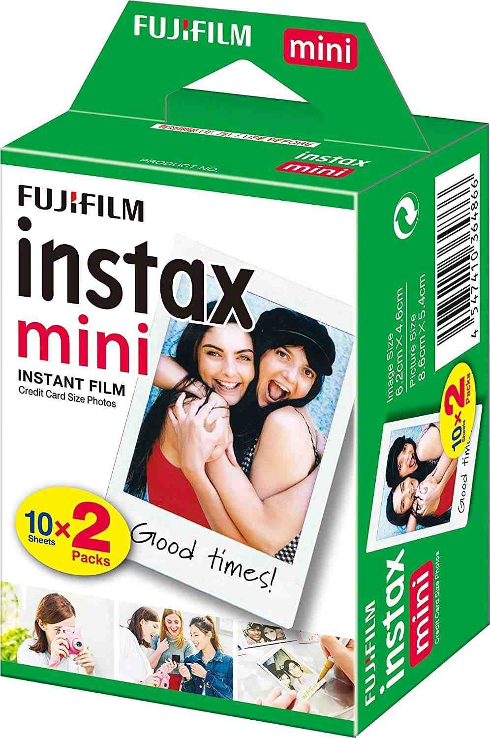 Filme Instax Mini Fujifilm com 20 Fotos: Capture e Revele Seus Melhores Momentos!
