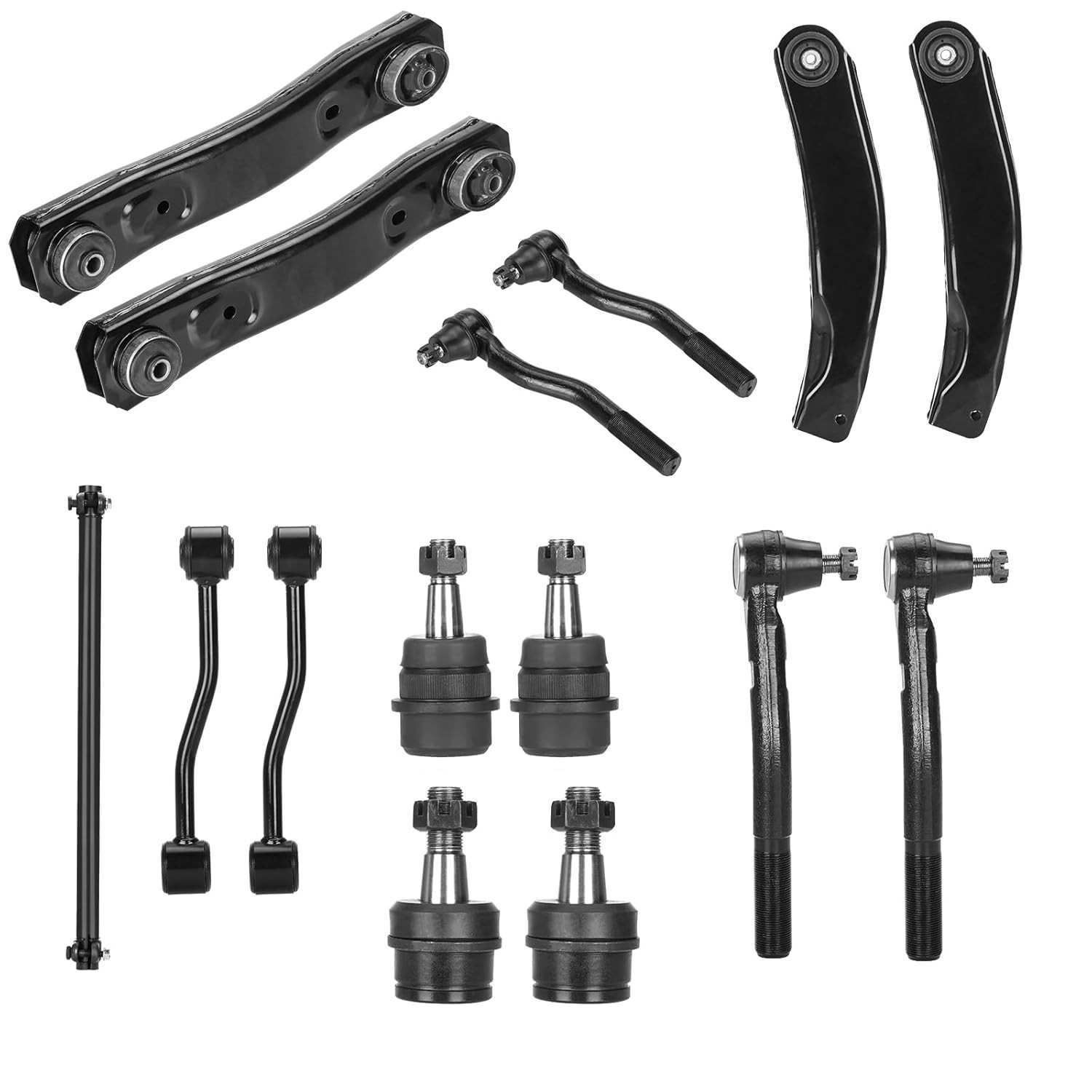 Kit Completo Suspensão Dianteira Jeep Grand Cherokee 1999-2004: Braços e Juntas de Controle