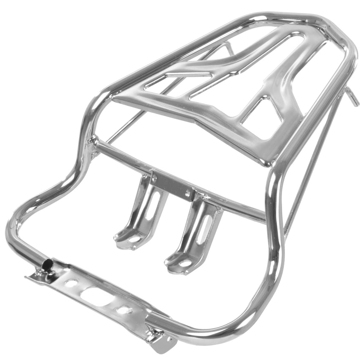 Bagageiro Pro Tork Thunder Cromado para Honda Titan 125 (2000-2004): Resistência e Estilo!