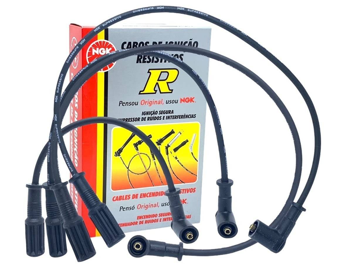 Cabo de Vela NGK SC-T09 Preto para Fiat Palio 1.0 8V Fire Flex (2005+)