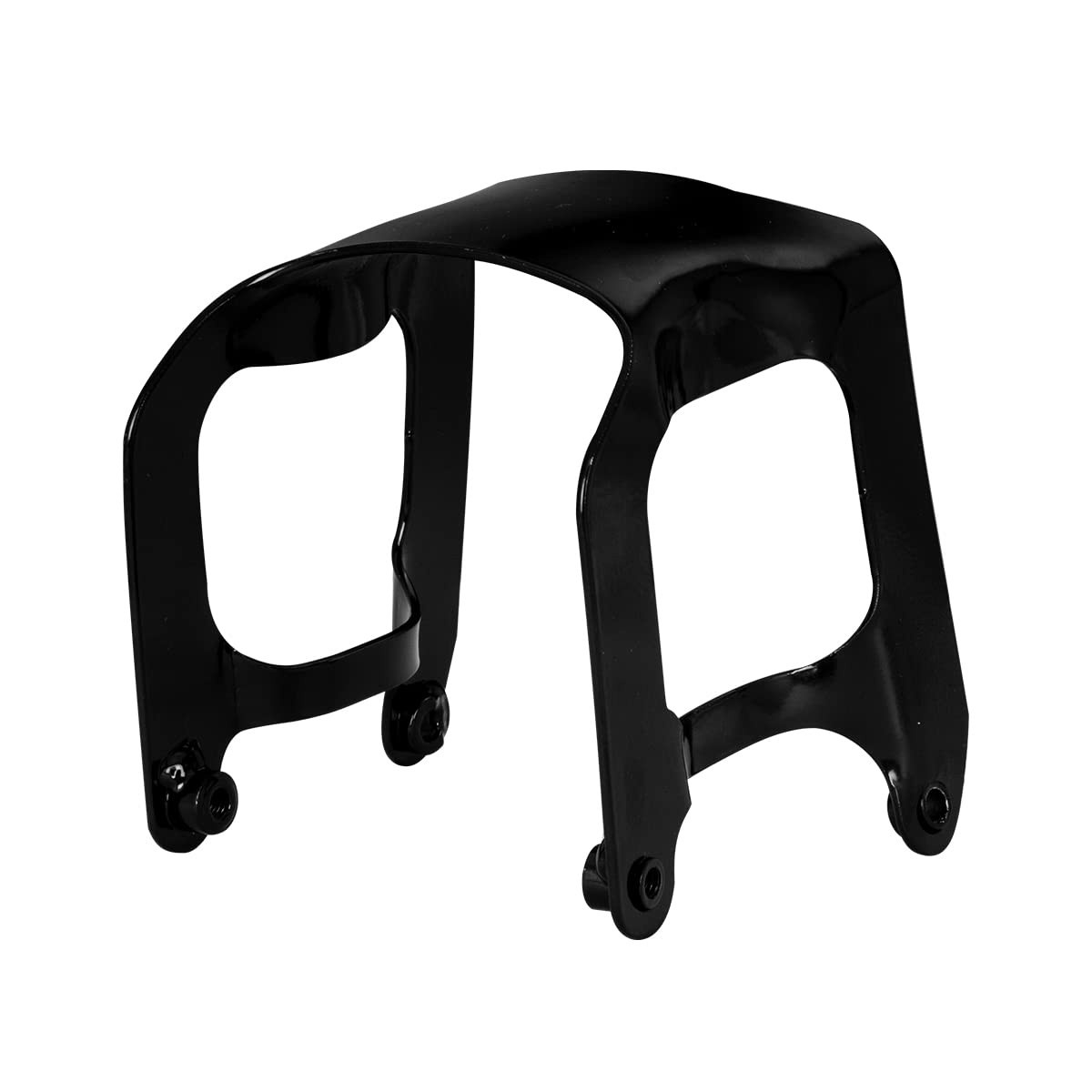 Suporte de Paralama Dianteiro Pro Tork para Honda Titan 150 (2004-2008) - Preto Robusto
