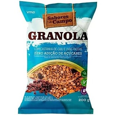 Granola Tradicional Zero Açúcar Campo 200g