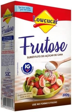 Frutose Lowcucar Cartucho 200g
