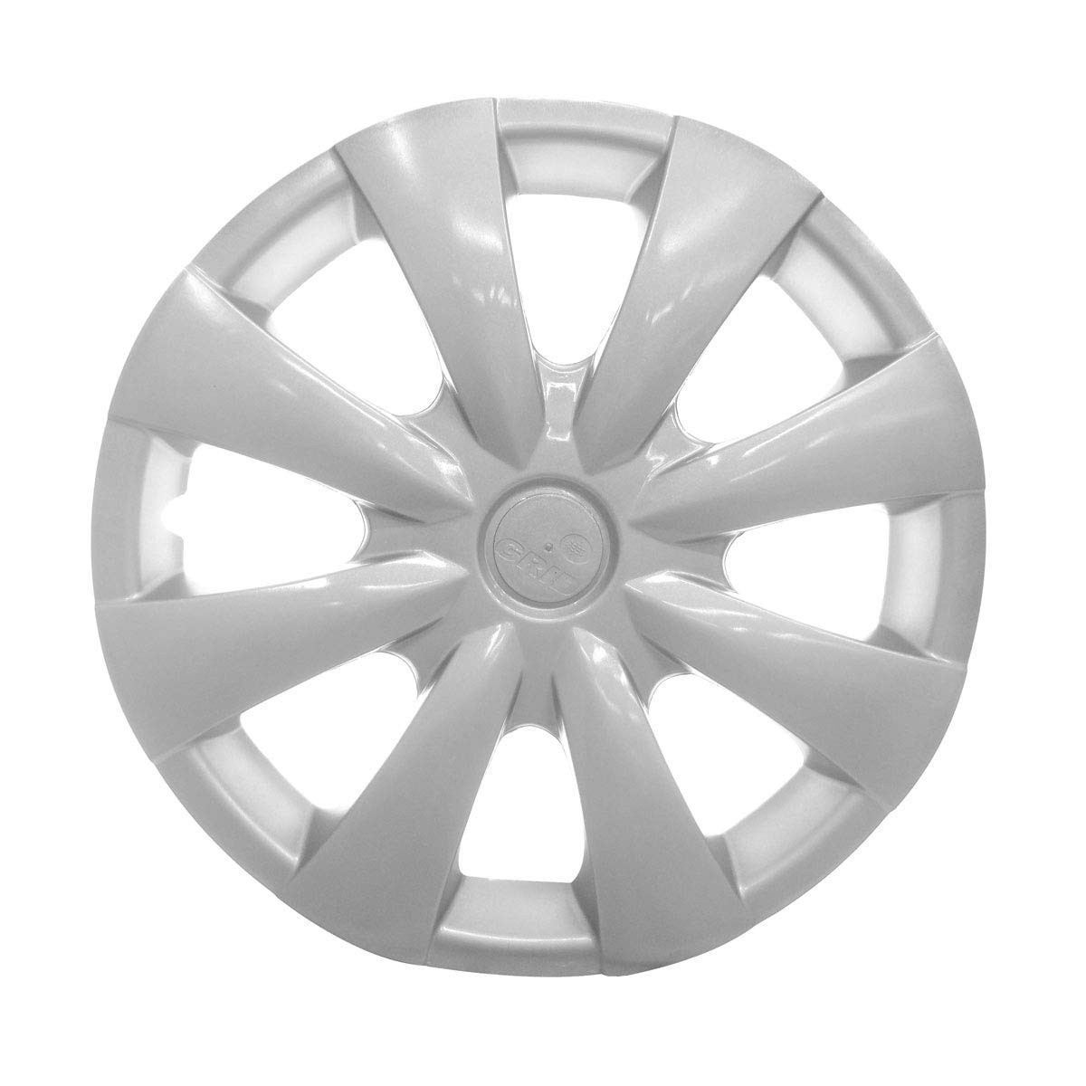 Calota Aro 15 Toyota Corolla 2010 Prata - Design Grid com Fixação por Pressão