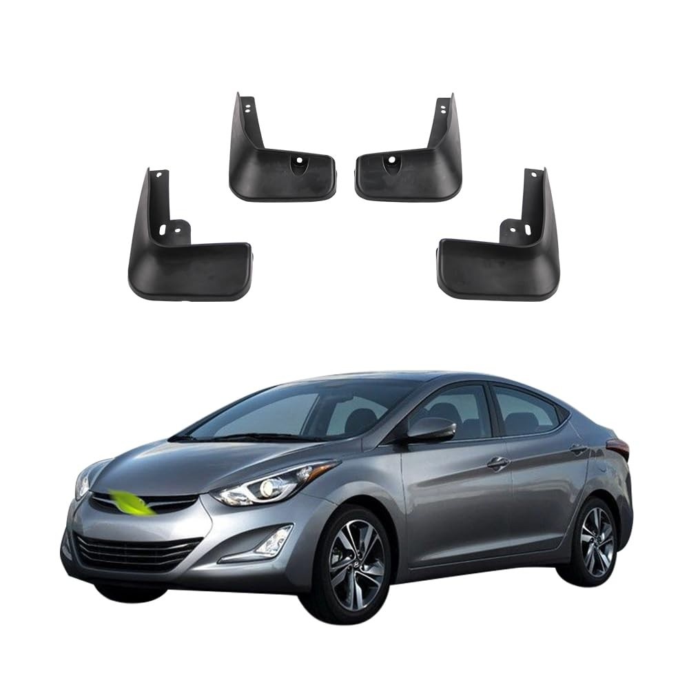 Para-Lamas Premium Hyundai Elantra MD 2011-2016: Proteção Completa e Estilo Reforçado