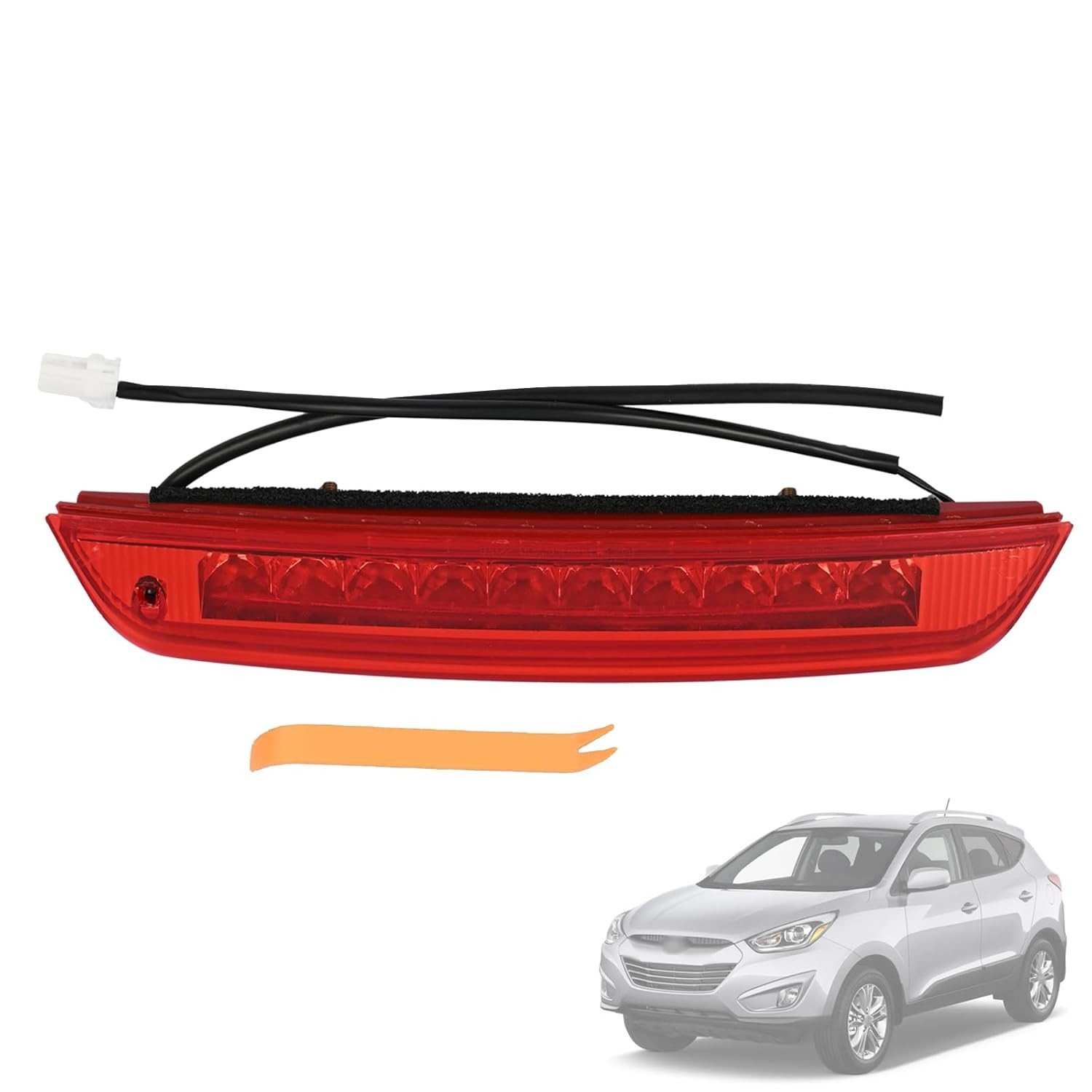 3ª Luz de Freio LED para Hyundai Ix35 e Tucson (2011-2015) - Segurança e Estilo
