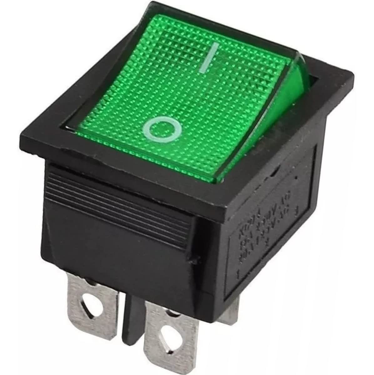 Chave Interruptor Liga Desliga Gangorra KCD4-201N com LED Verde - Controle Essencial