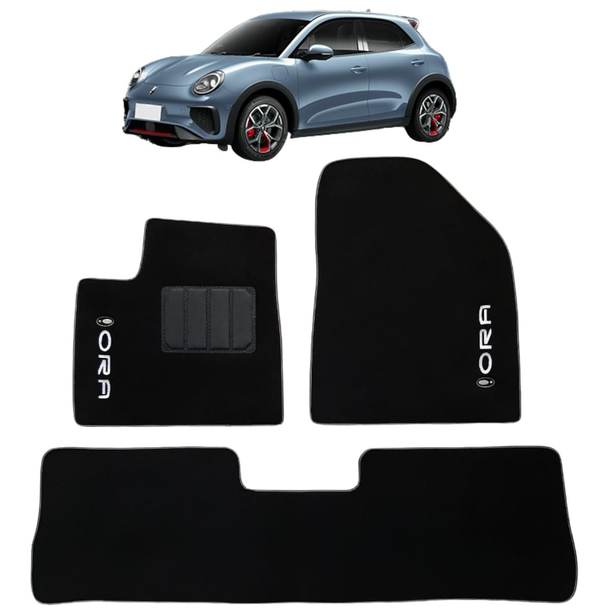 Tapete Personalizado GWM Ora 03 GT 2023-2025: Proteção e Estilo com Carpete Premium