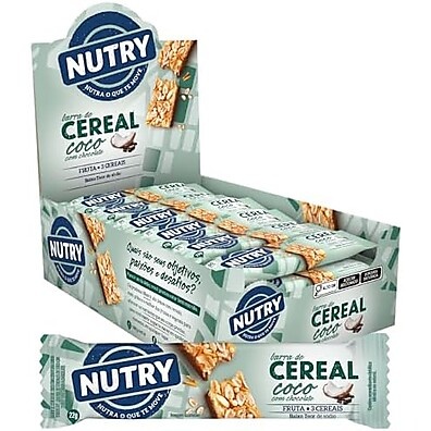Abnoys Nutry Coco Chocolate: 24 Barras Crocantes 22g