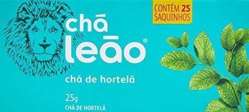 Leão Chá De Hortelã Fuze Com 25 Saquinhos