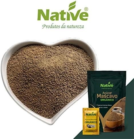 Açúcar Mascavo Orgânico, Native, 250 g