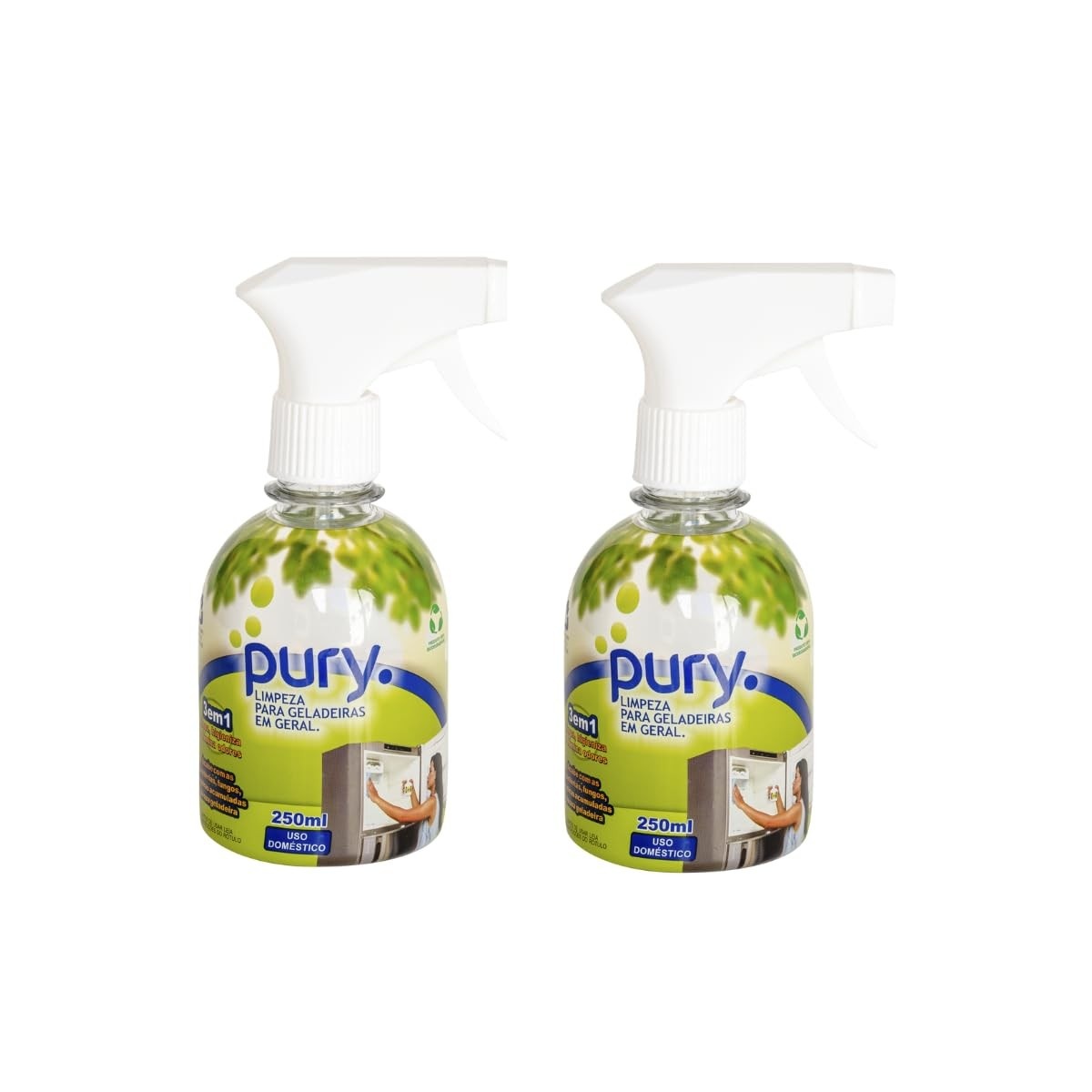 Air Pury Limpeza e Higienização para Geladeira e Freezer 250ml - Elimine Odores e Mantenha a Higiene com Segurança