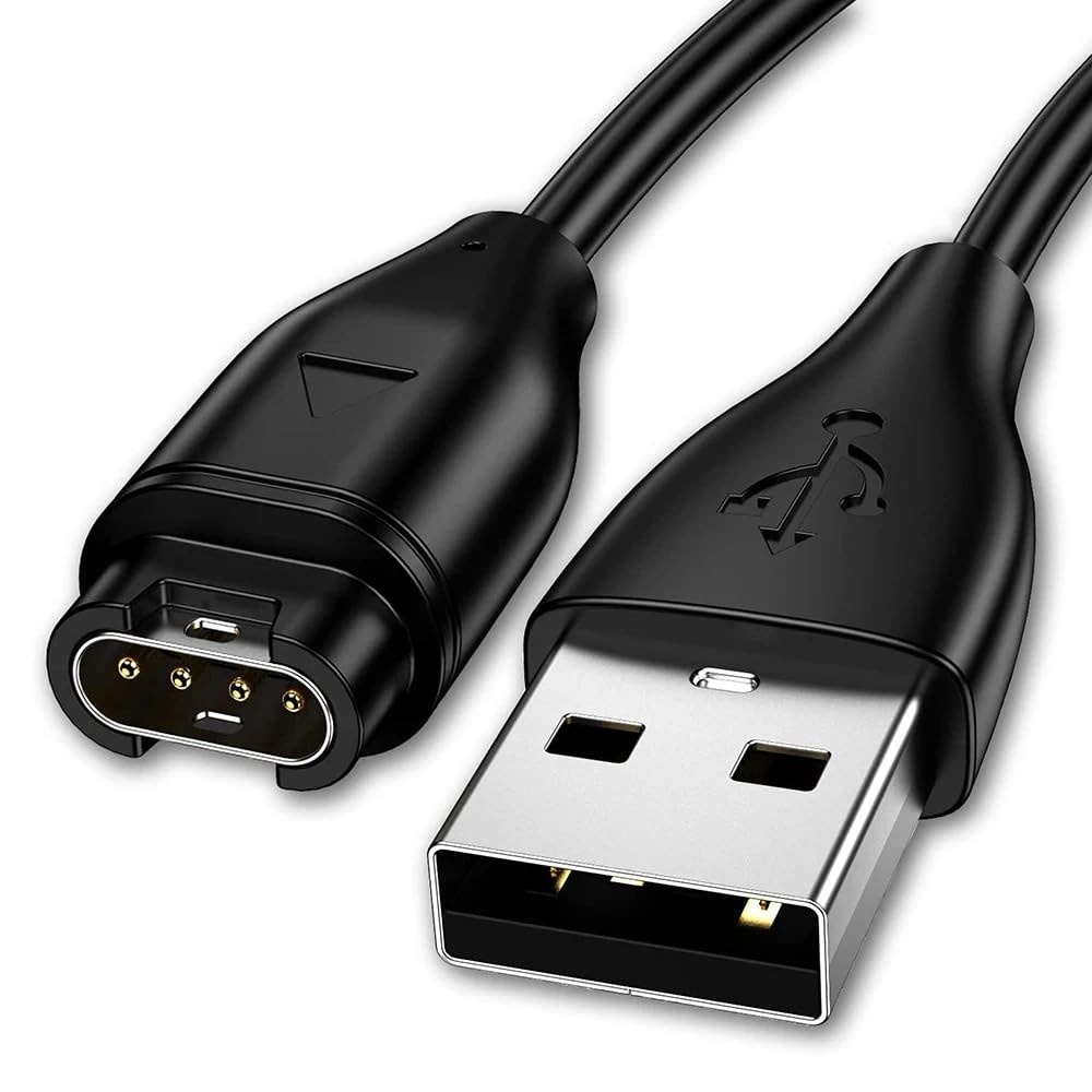 Carregador Cabo USB Garmin Forerunner 945 935 245 255 - Essencial para seu Treino!