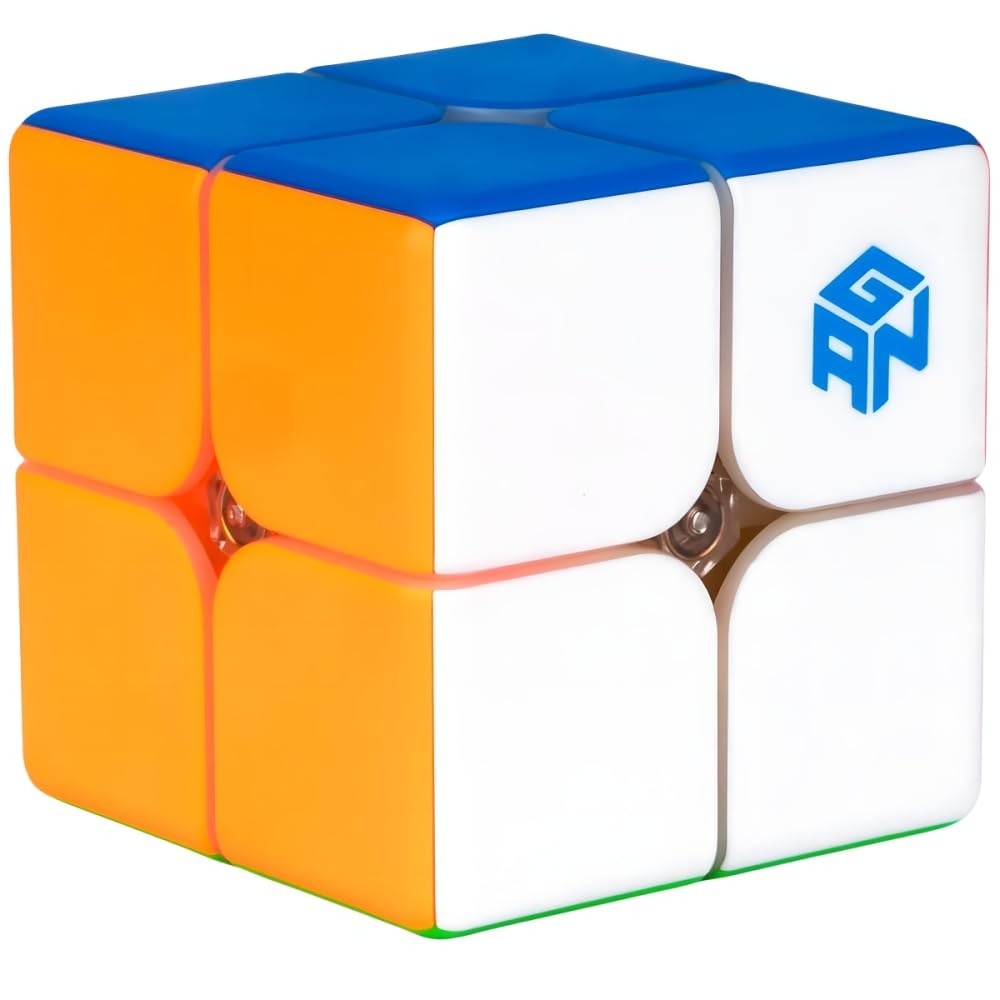Cubo Mágico GAN 249 V2 2x2 Speed Cube Profissional - Sem Adesivo