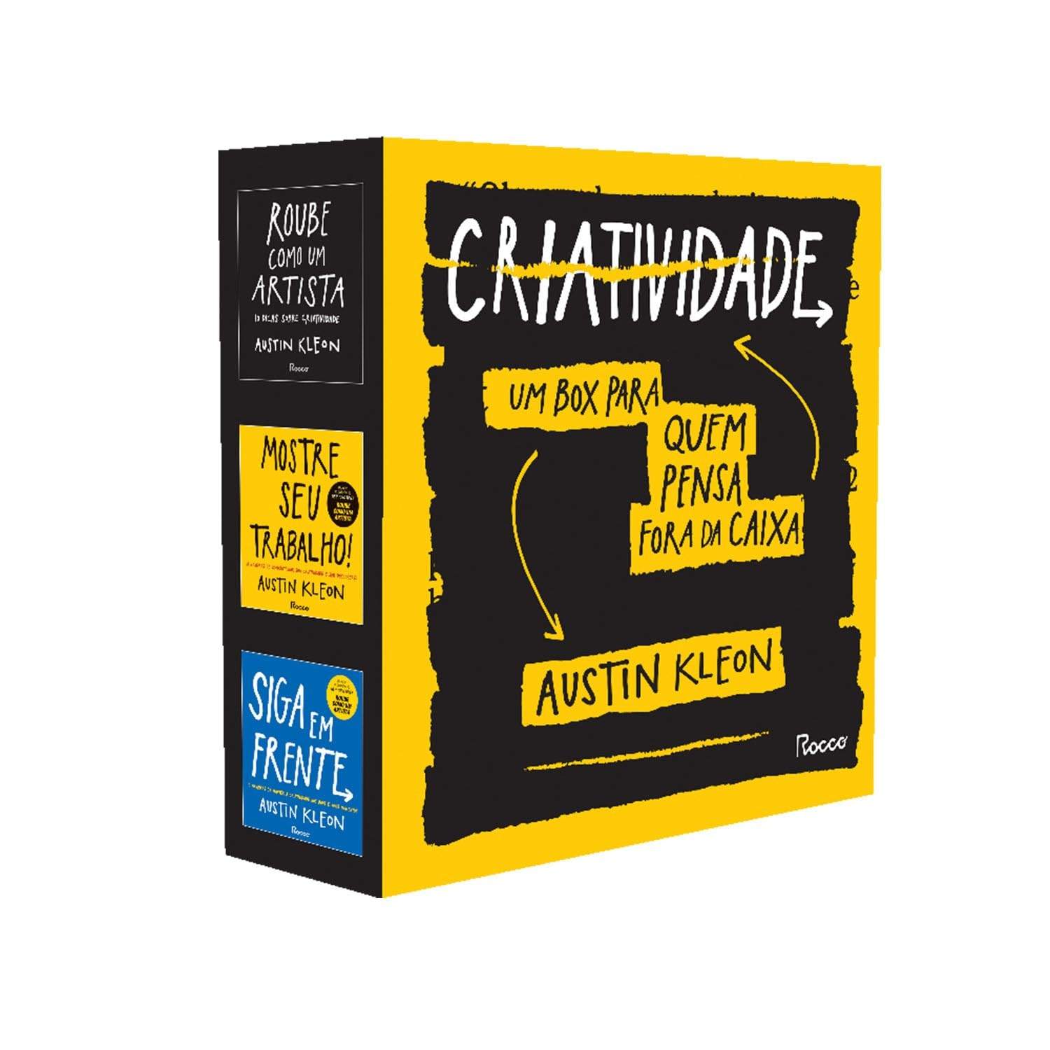 Box Criatividade Essencial: Os 3 Livros de Austin Kleon para Despertar seu Potencial