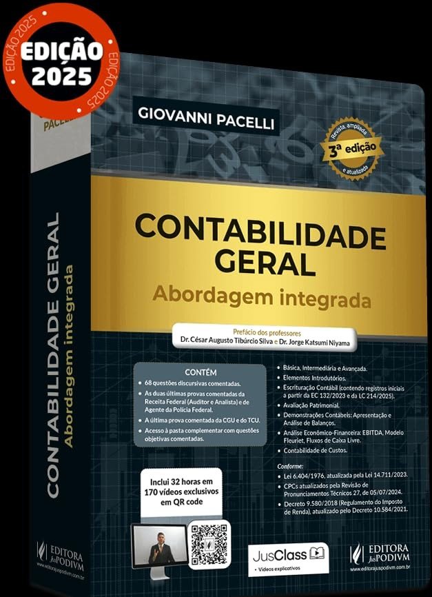 Contabilidade Geral Integrada: Domine a Matéria com a 3ª Edição (2025)