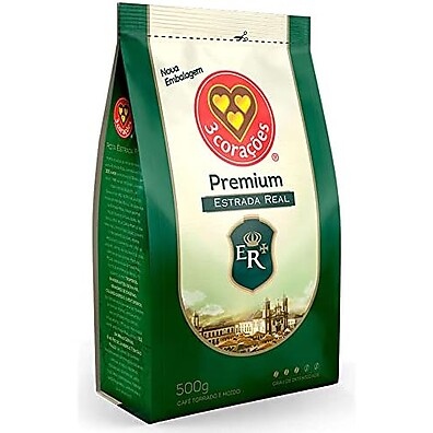 Café 3 Corações Arábica/Robusta Estrada Real 500g