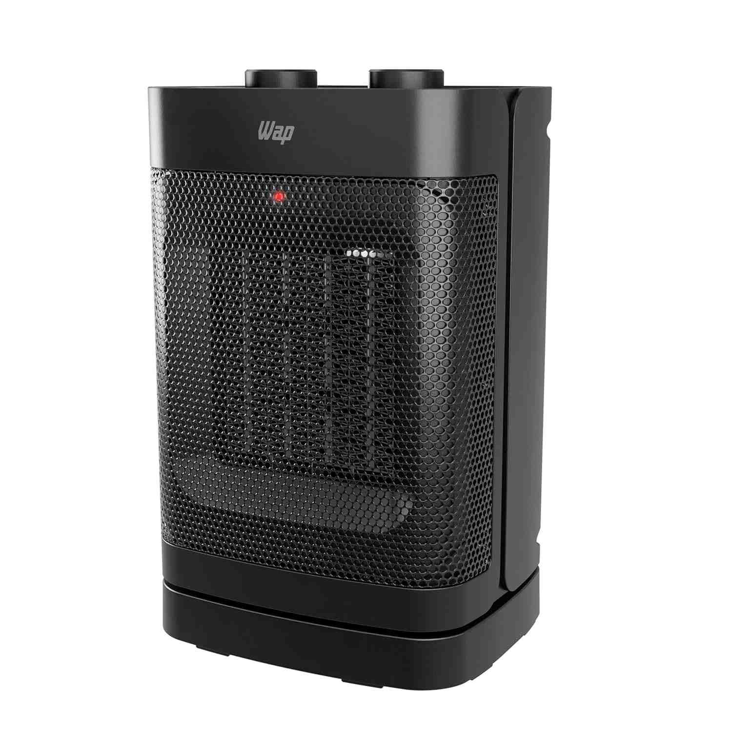 WAP Aquecedor de Ar Elétrico Portátil AIR HEAT CERAMIC 3 em 1 - 1500W com Oscilação e Controle de Temperatura
