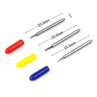 Lâminas Plotter: Kit 10 Facas Roland GCC 30º/45º/60º