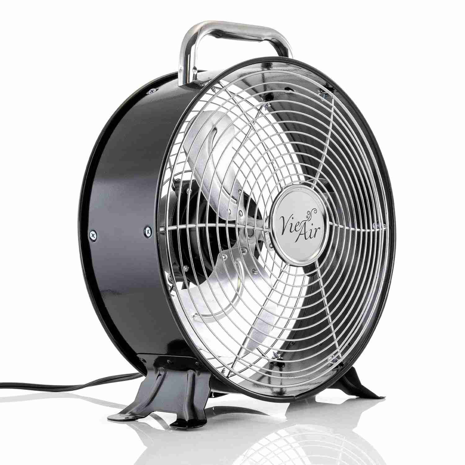Vie Air Ventilador de Tambor 30cm L – Potente, Silencioso e Elegante com Design Moderno